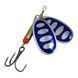 Блешня обертова Weida Aglia Gladiator №4 (11г) silver + blue